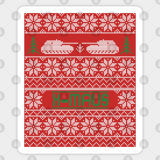 Ugly Christmas Sweater MAUS Sticker by FAawRay